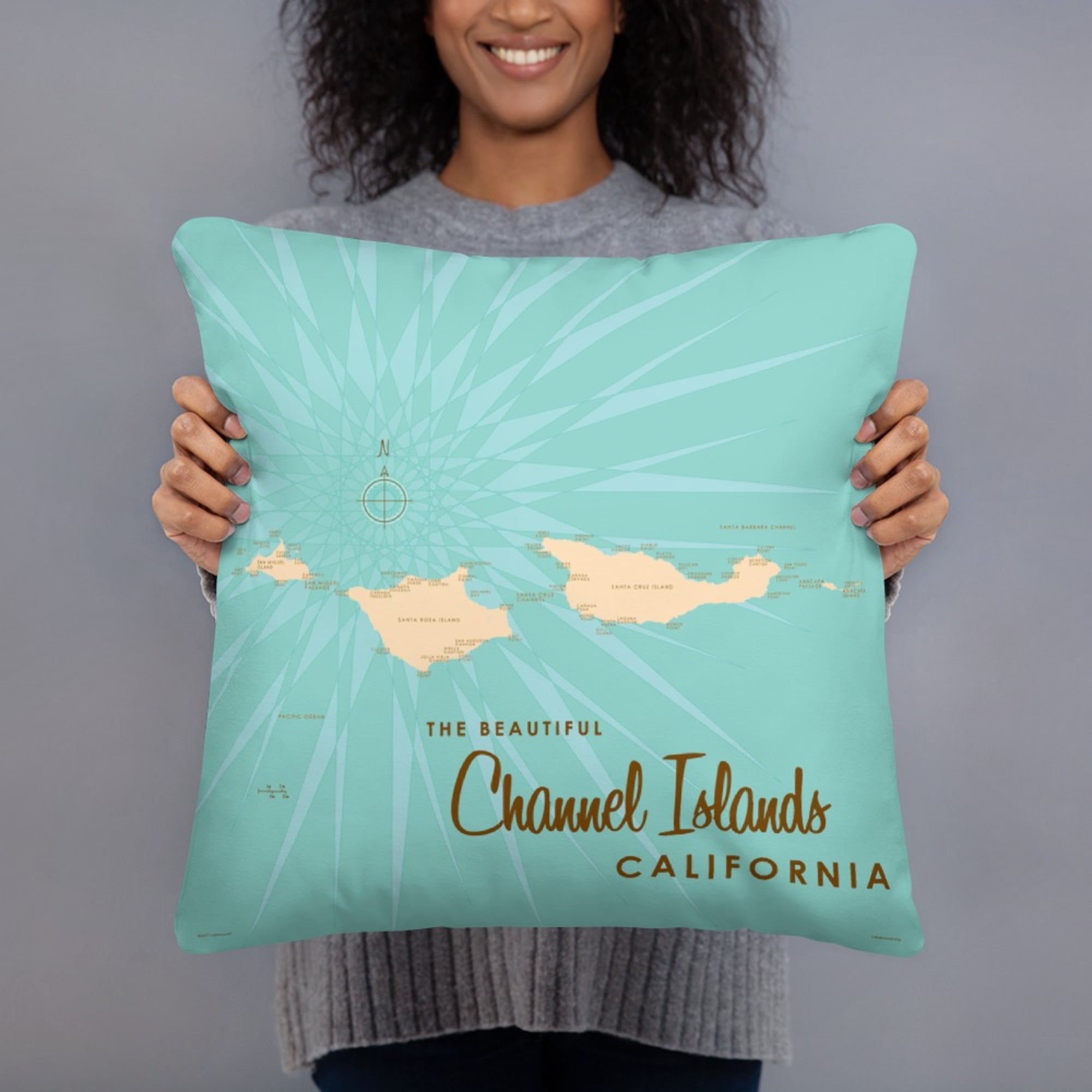 Channel Islands California Pillow