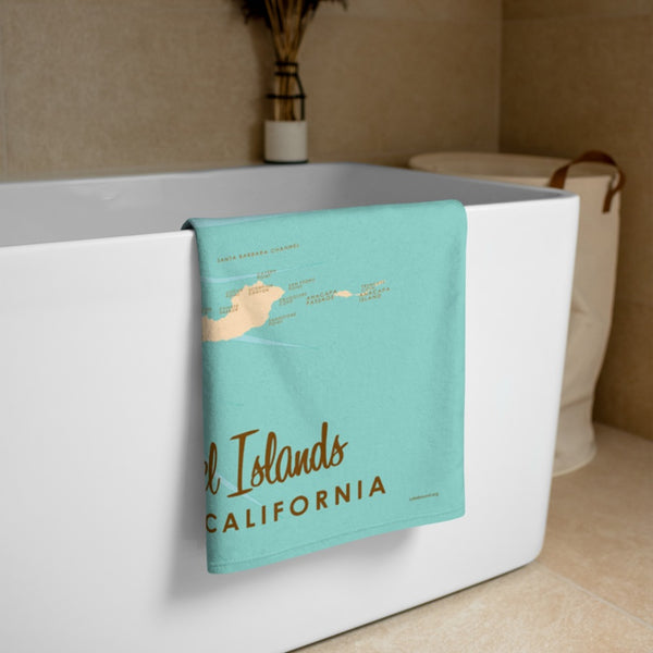 Channel Islands California Beach Towel