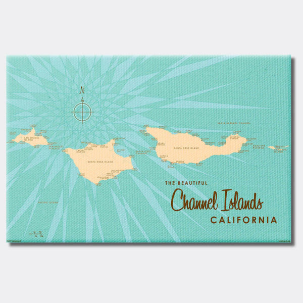 Channel Islands California, Canvas Print
