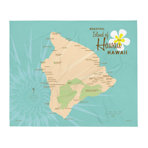 Hawaii Throw Blanket