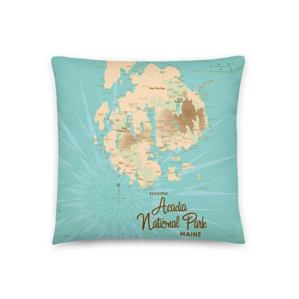 Acadia National Park Maine Pillow