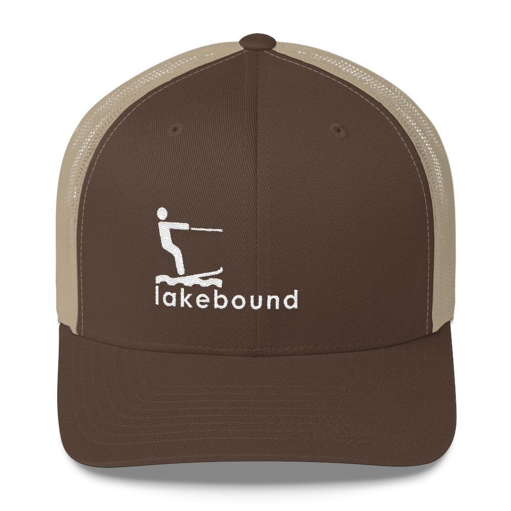 Lakebound Waterskiing Trucker Hat