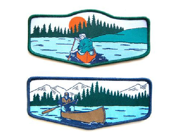 Sanborn Canoe Co. Canoeist Badges