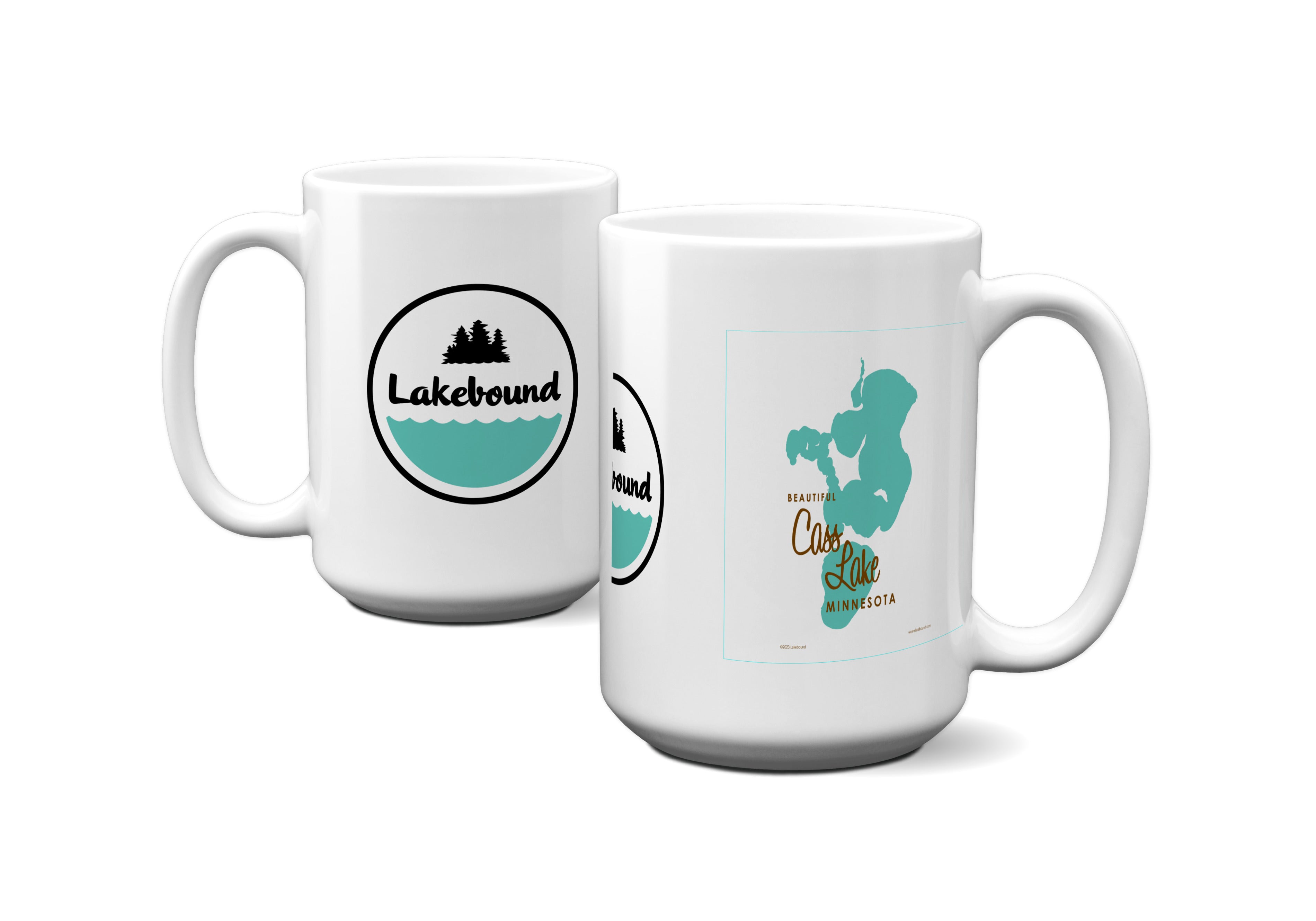 Cass Lake Minnesota, 15oz Mug