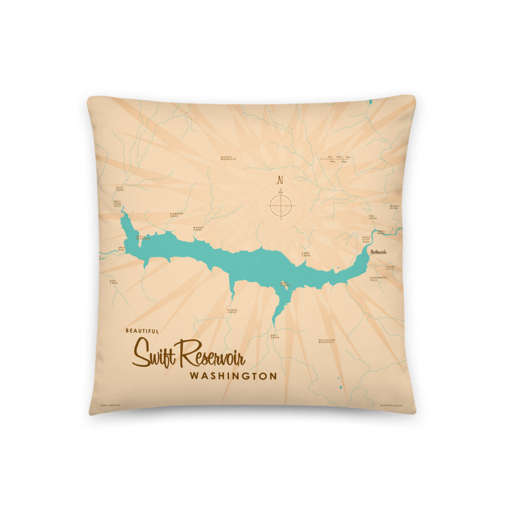 Swift Reservoir Washington Pillow