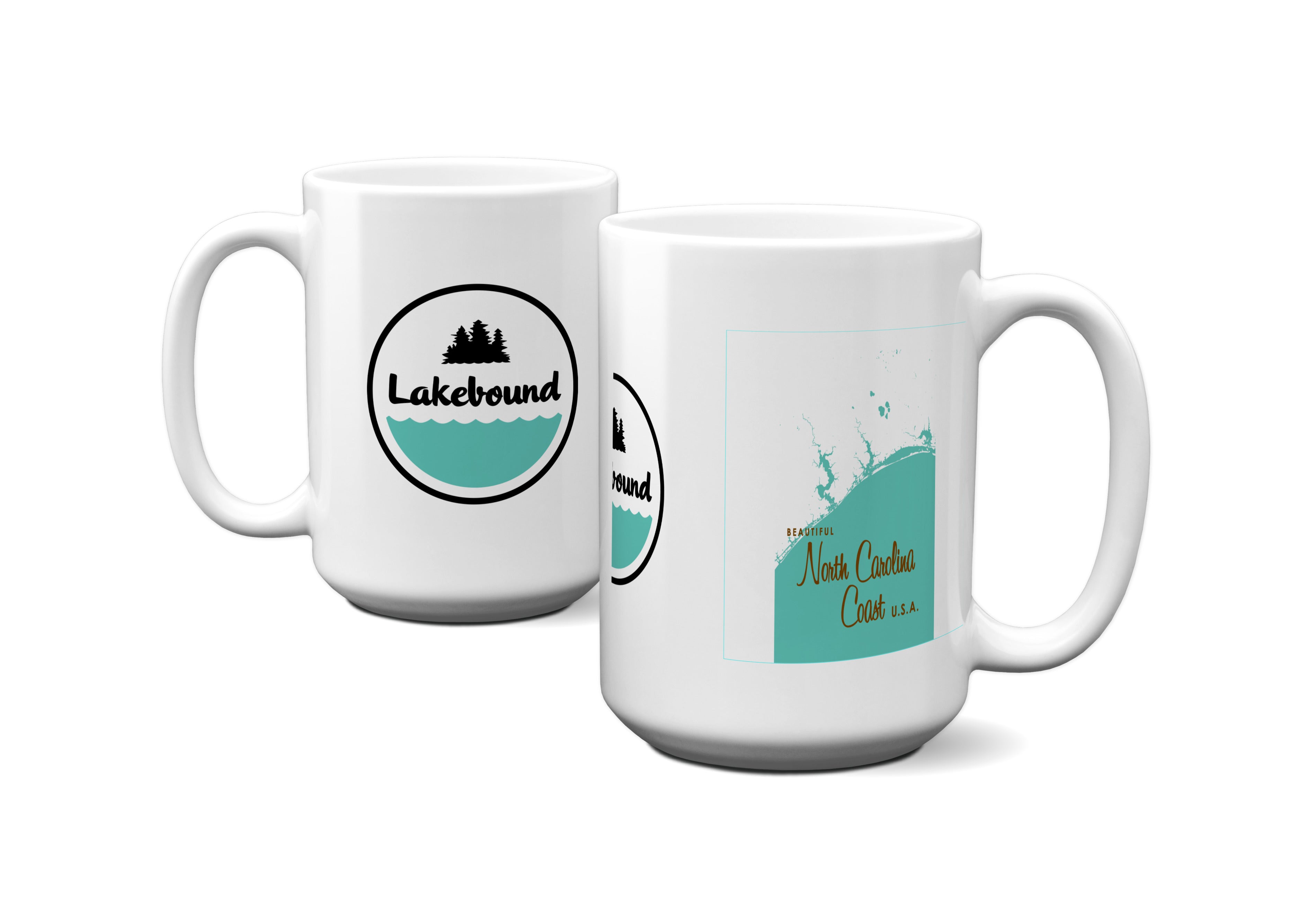 North Carolina Coast North Carolina, 15oz Mug