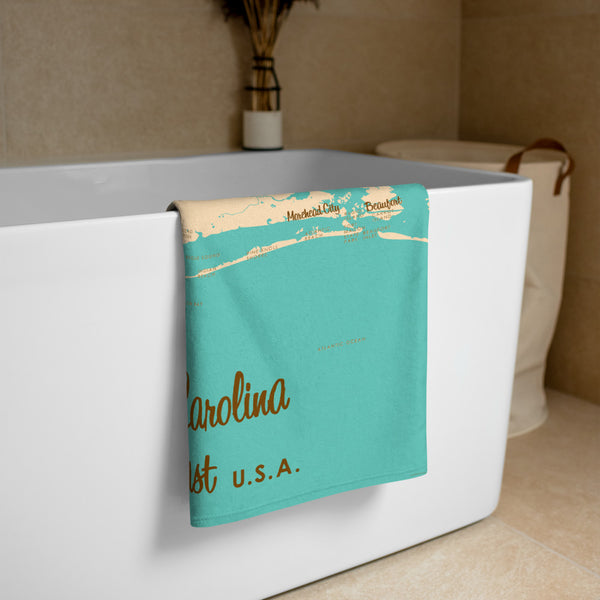 North Carolina Coast North Carolina Beach Towel