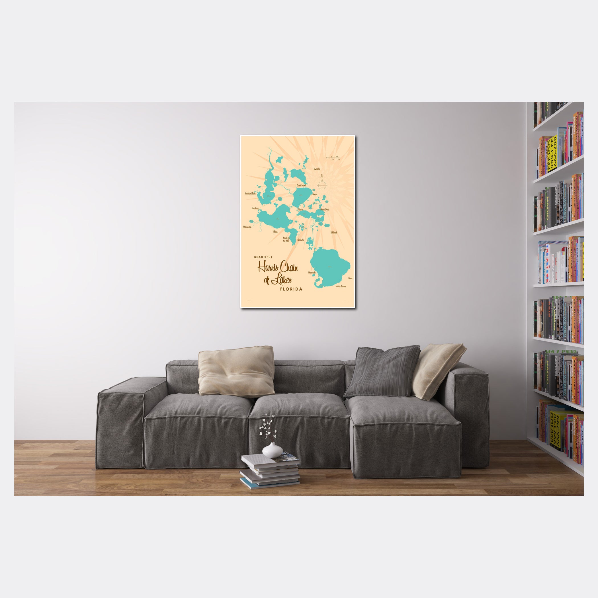 Harris Chain of Lakes Florida, Paper Print