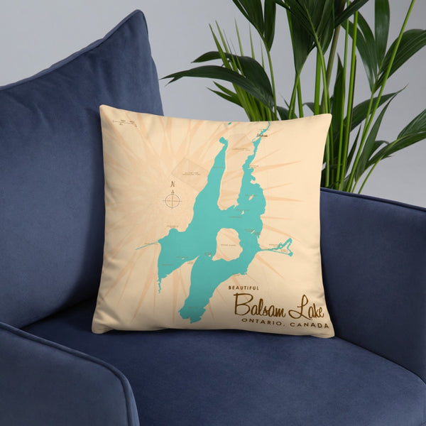 Balsam Lake Ontario Pillow