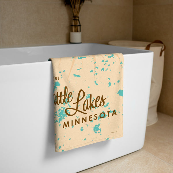 Battle Lake Minnesota Beach Towel