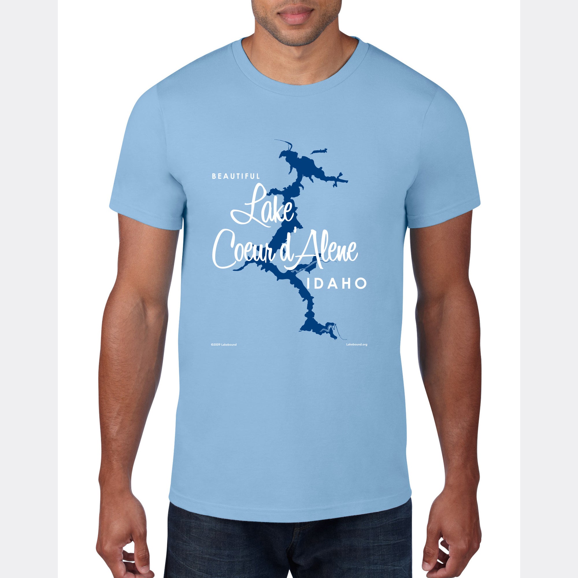 Lake Coeur d'Alene Idaho, T-Shirt