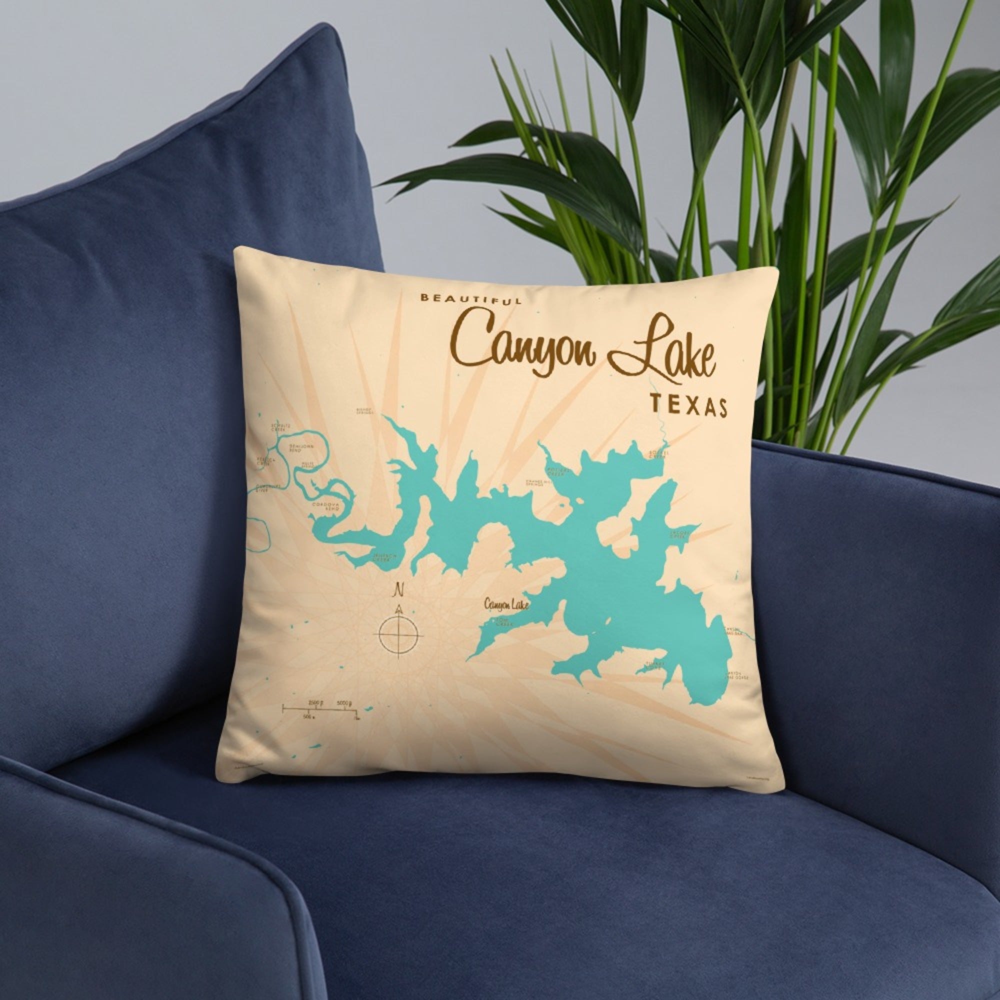 Canyon Lake Texas Pillow