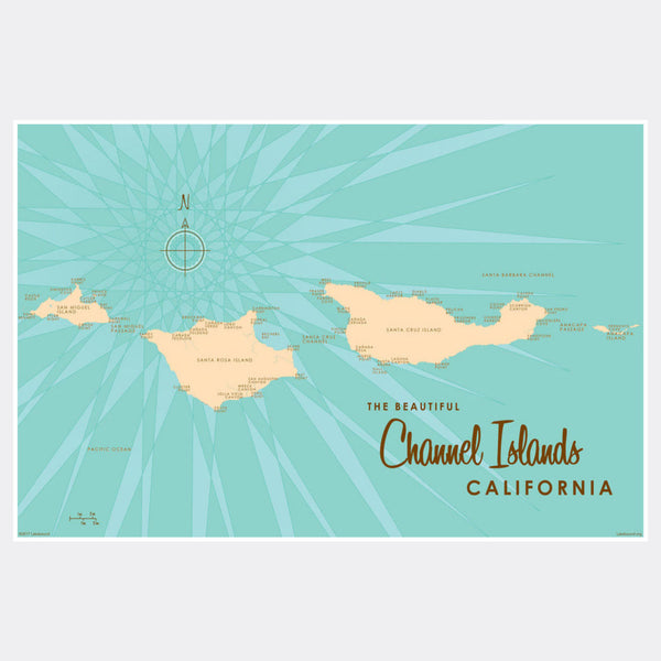Channel Islands California, Paper Print