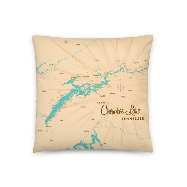 Cherokee Lake Tennessee Pillow