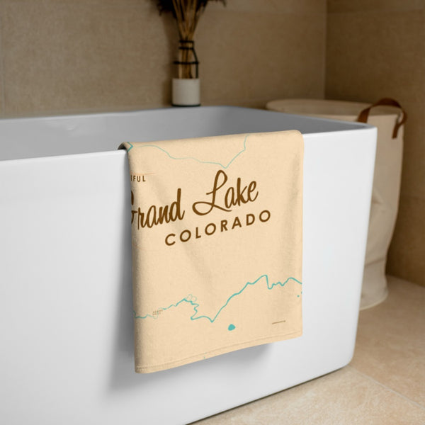 Grand Lake Colorado Beach Towel
