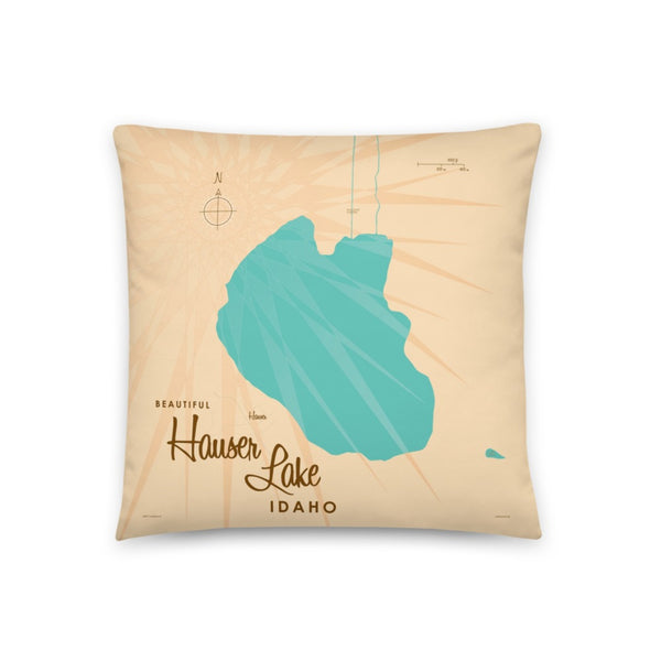 Hauser Lake Idaho Pillow