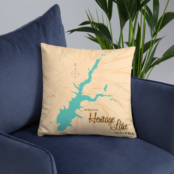 Heritage Lake Indiana Pillow