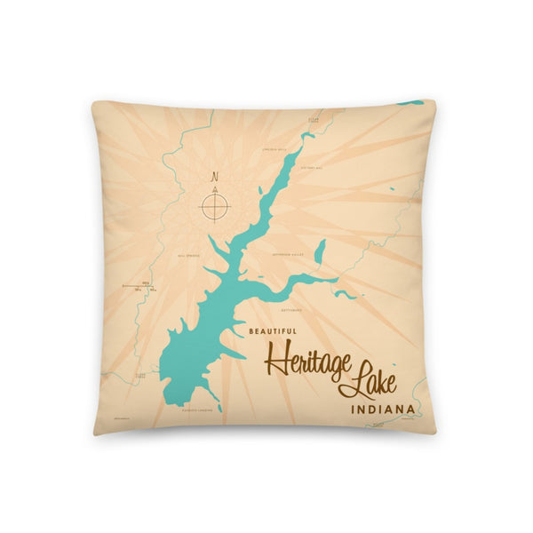 Heritage Lake Indiana Pillow