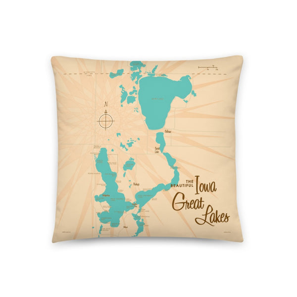 Iowa Great Lakes Pillow