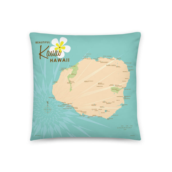 Kauai Hawaii Pillow
