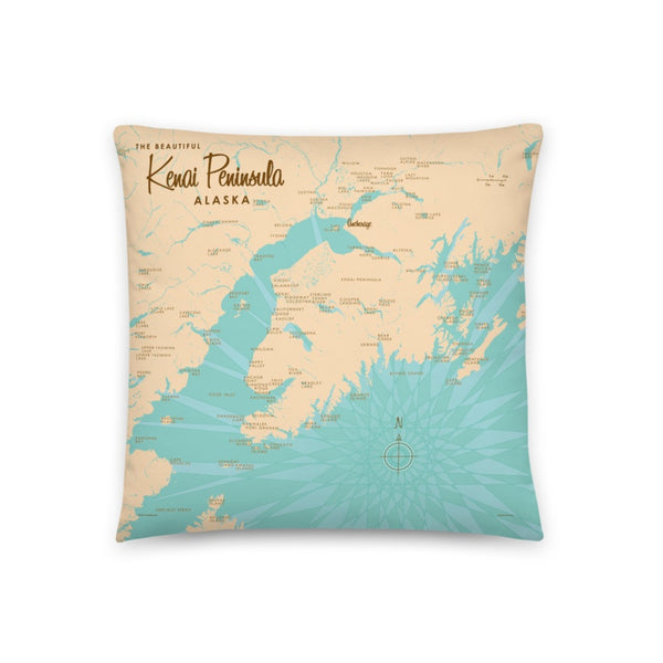 Kenai Peninsula Alaska Pillow