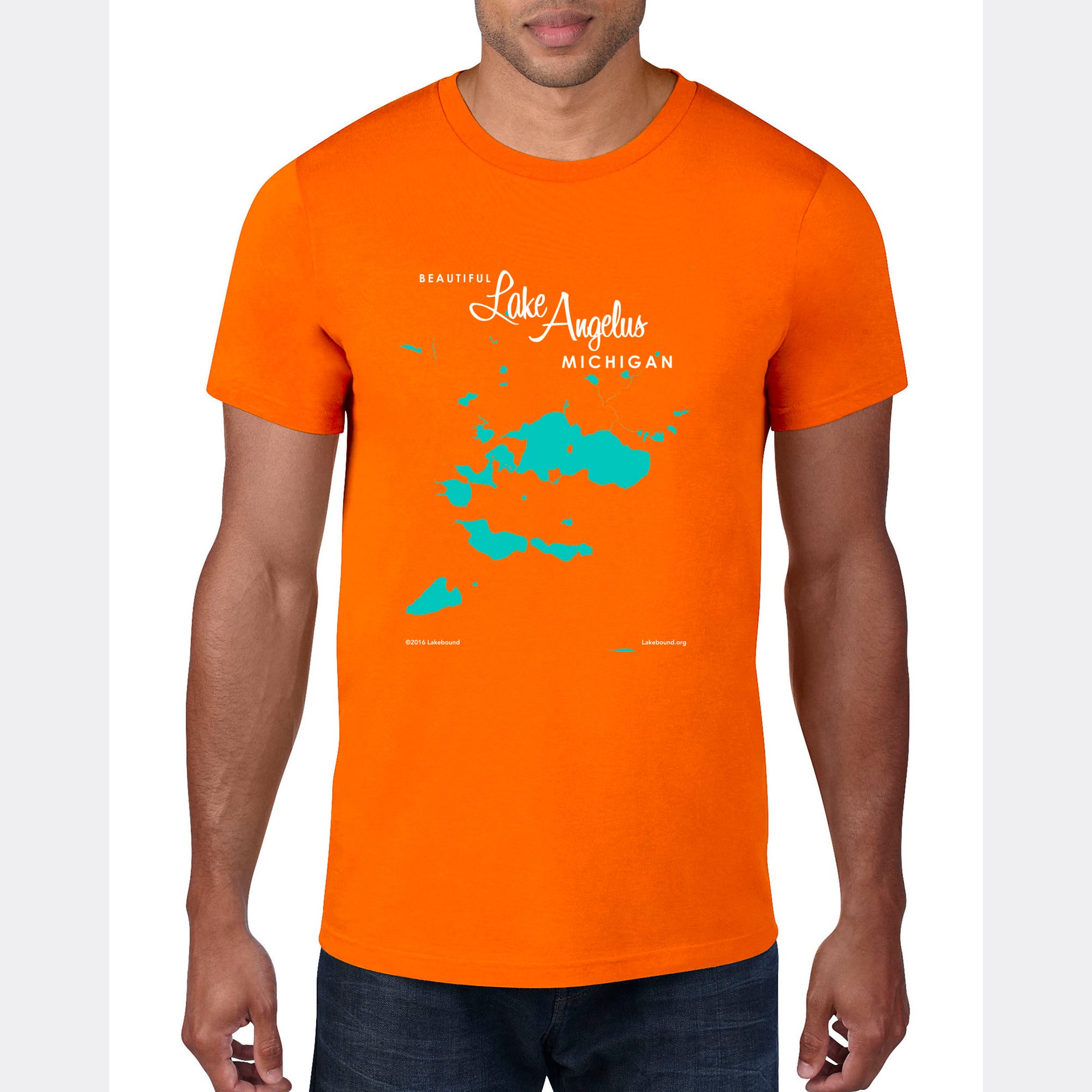 Lake Angelus Michigan, T-Shirt