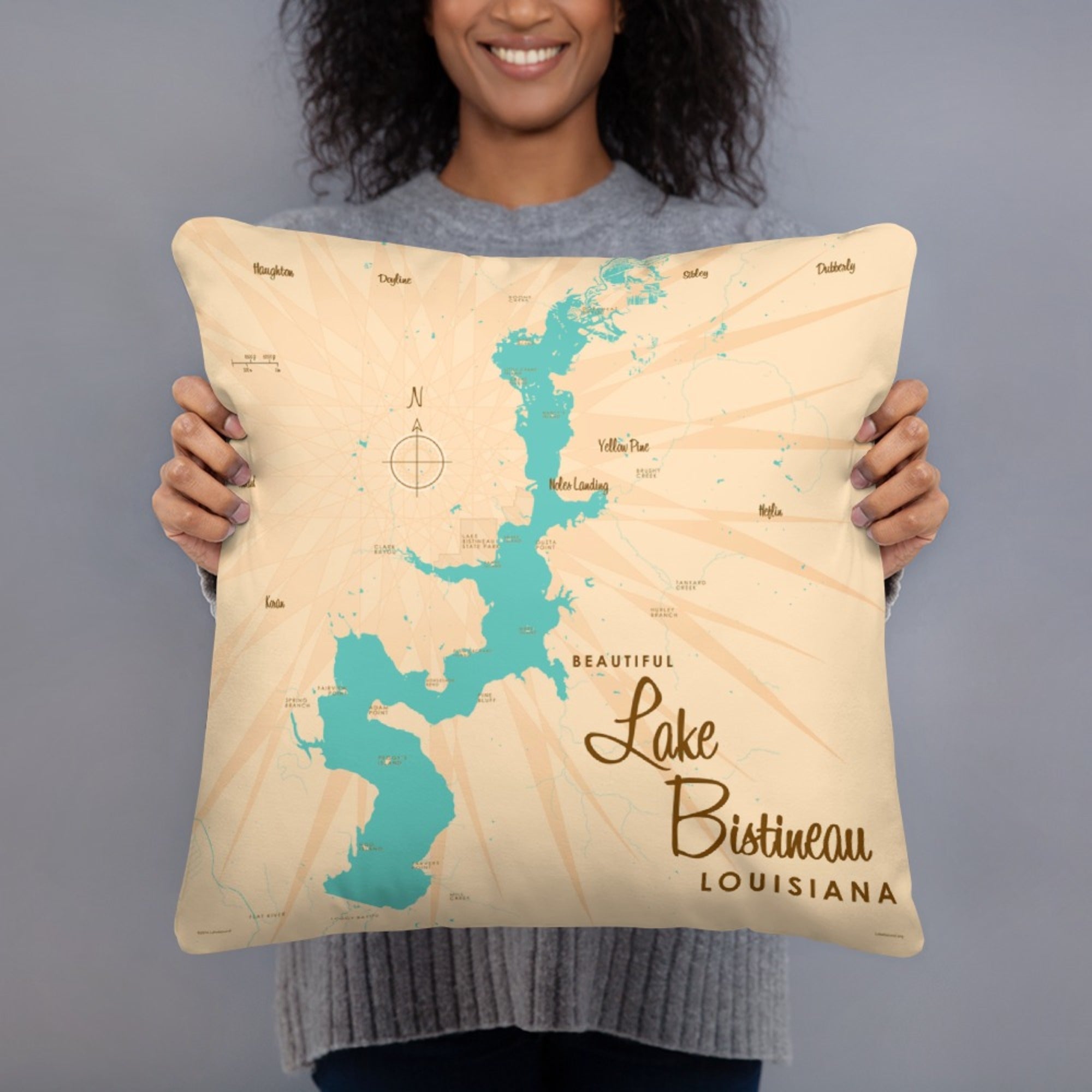 Lake Bistineau Louisiana Pillow