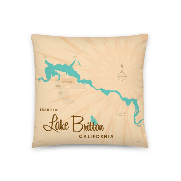 Lake Britton California Pillow