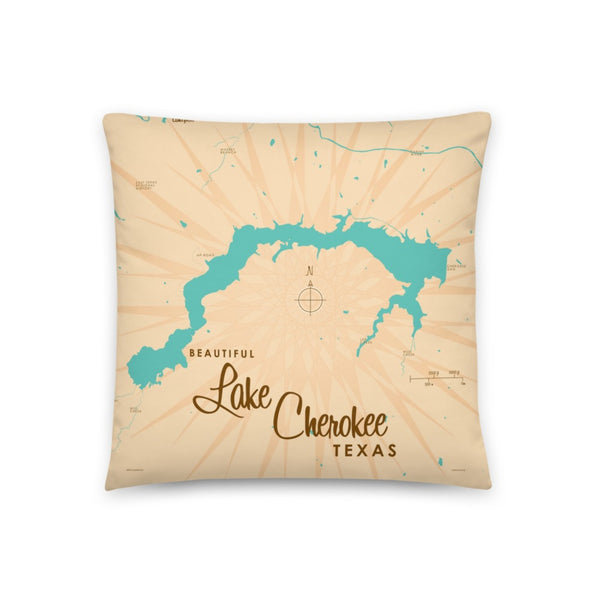 Lake Cherokee Texas Pillow