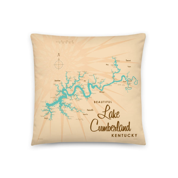 Lake Cumberland Kentucky Pillow
