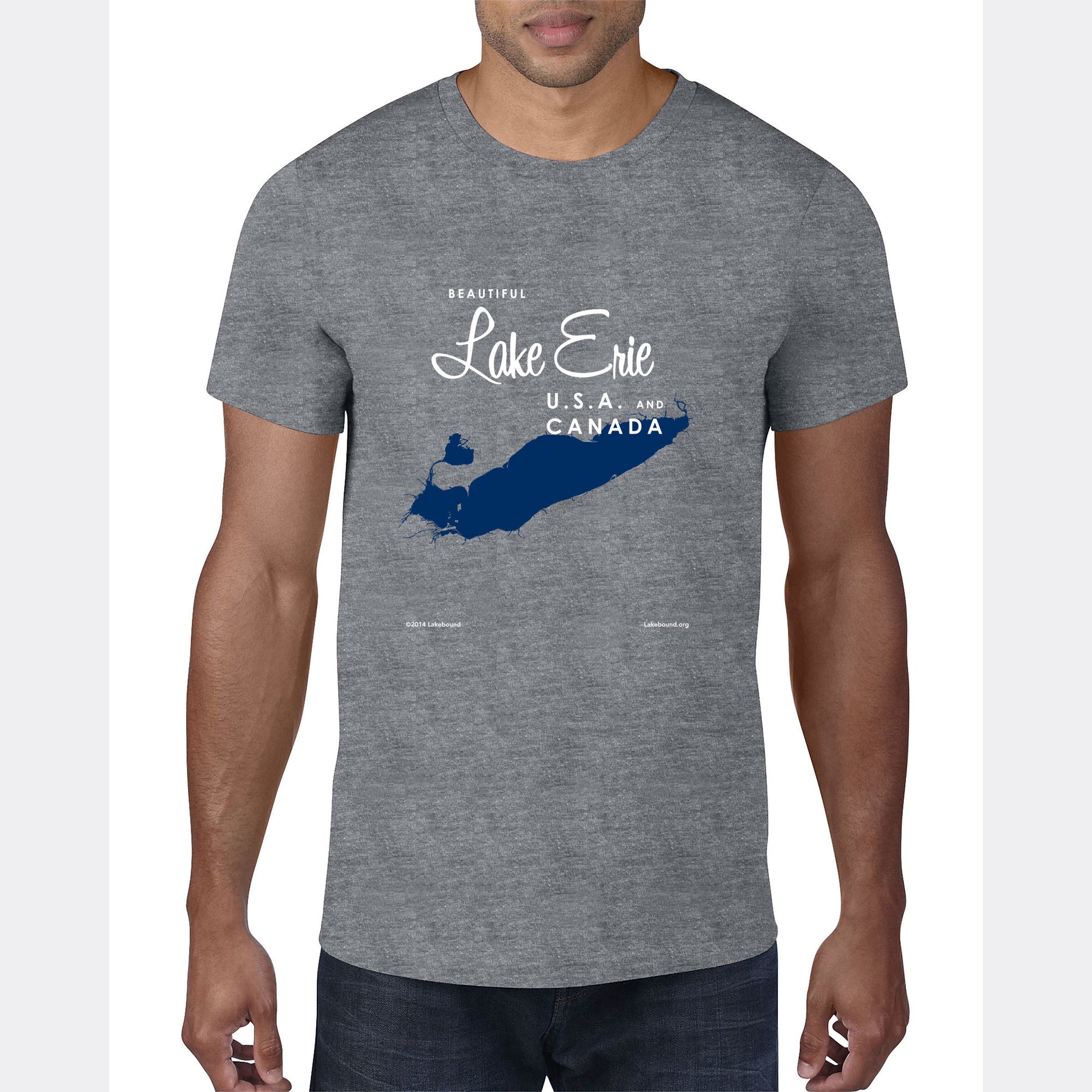 Lake Erie USA Canada, T-Shirt