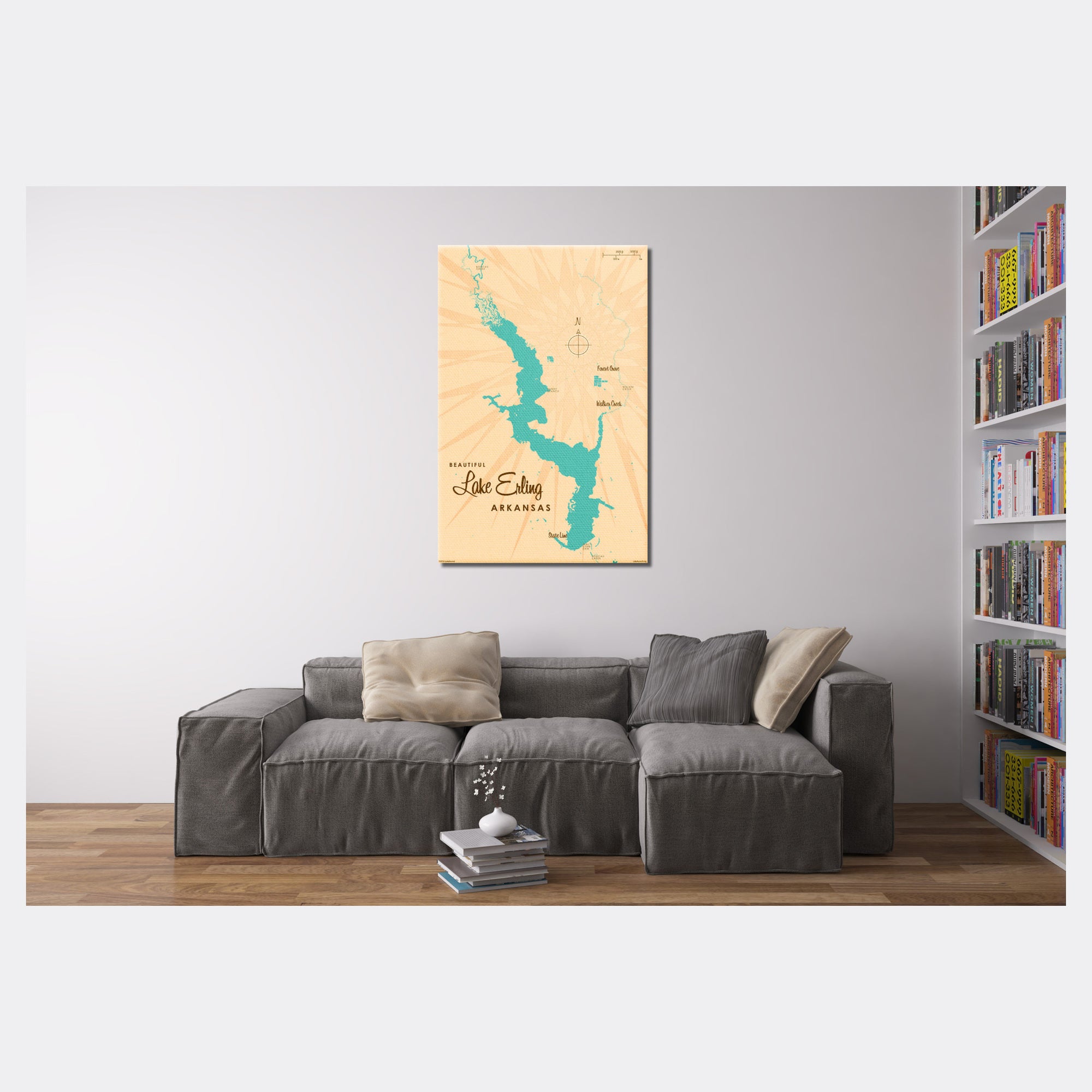 Lake Erling Arkansas, Canvas Print