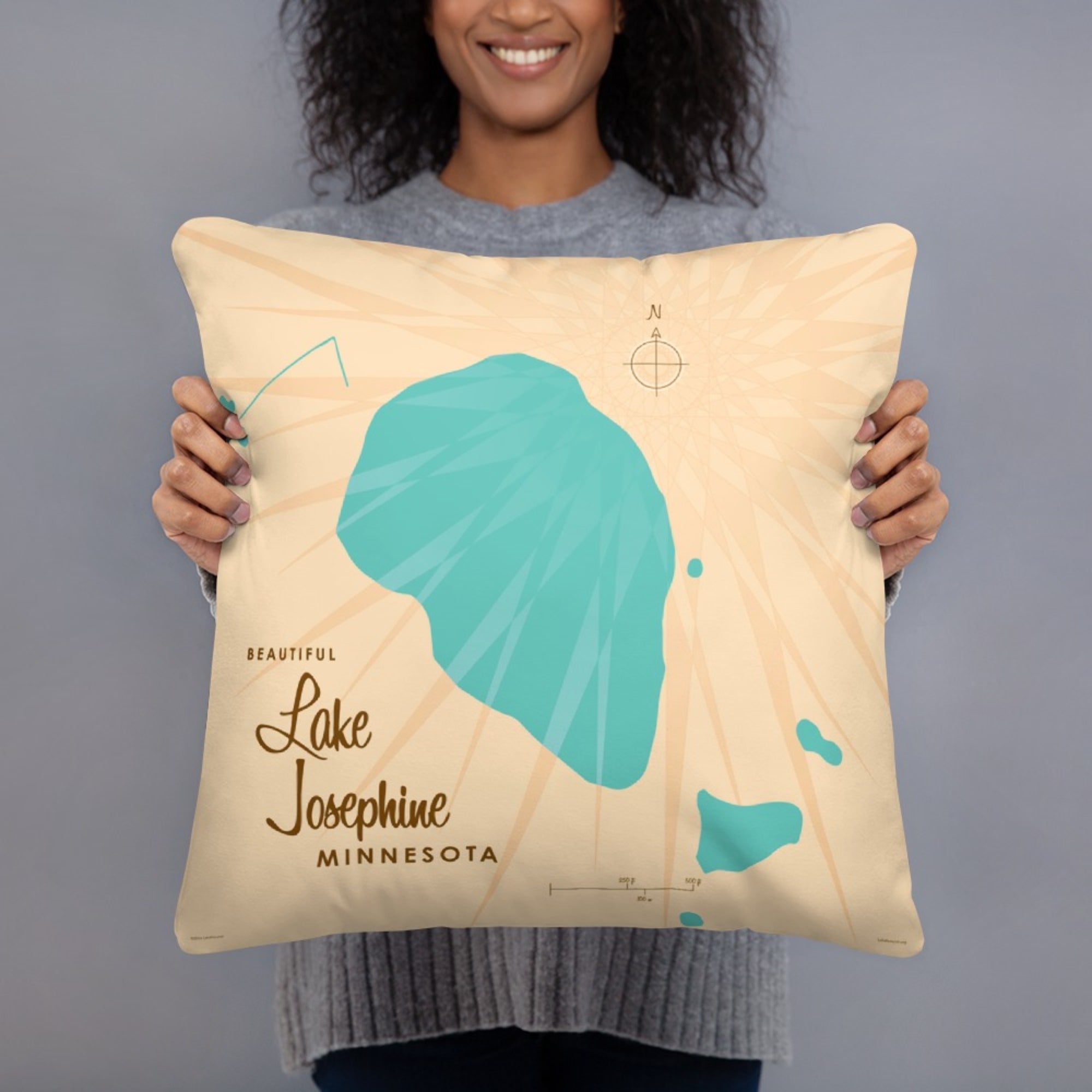 Lake Josephine Minnesota Pillow