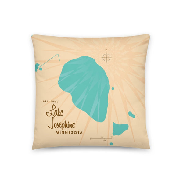 Lake Josephine Minnesota Pillow