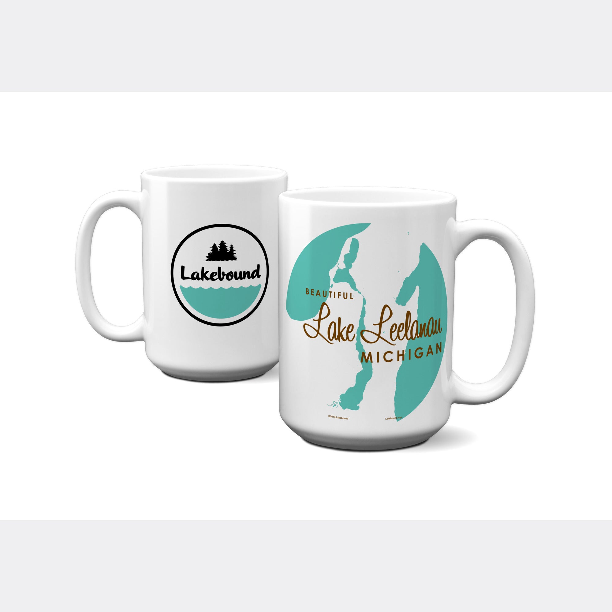 Lake Leelanau Michigan, 15oz Mug