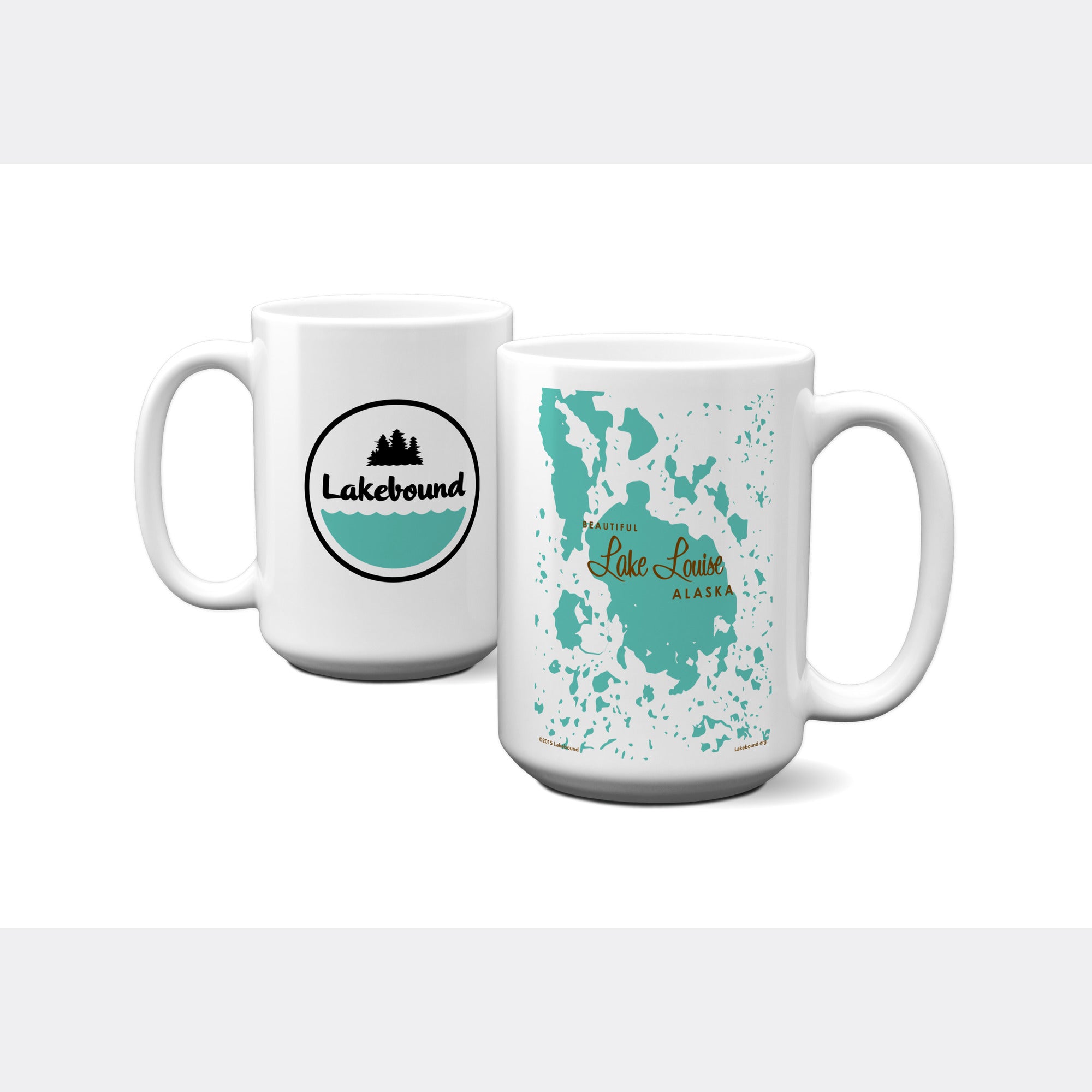 Lake Louise Alaska, 15oz Mug