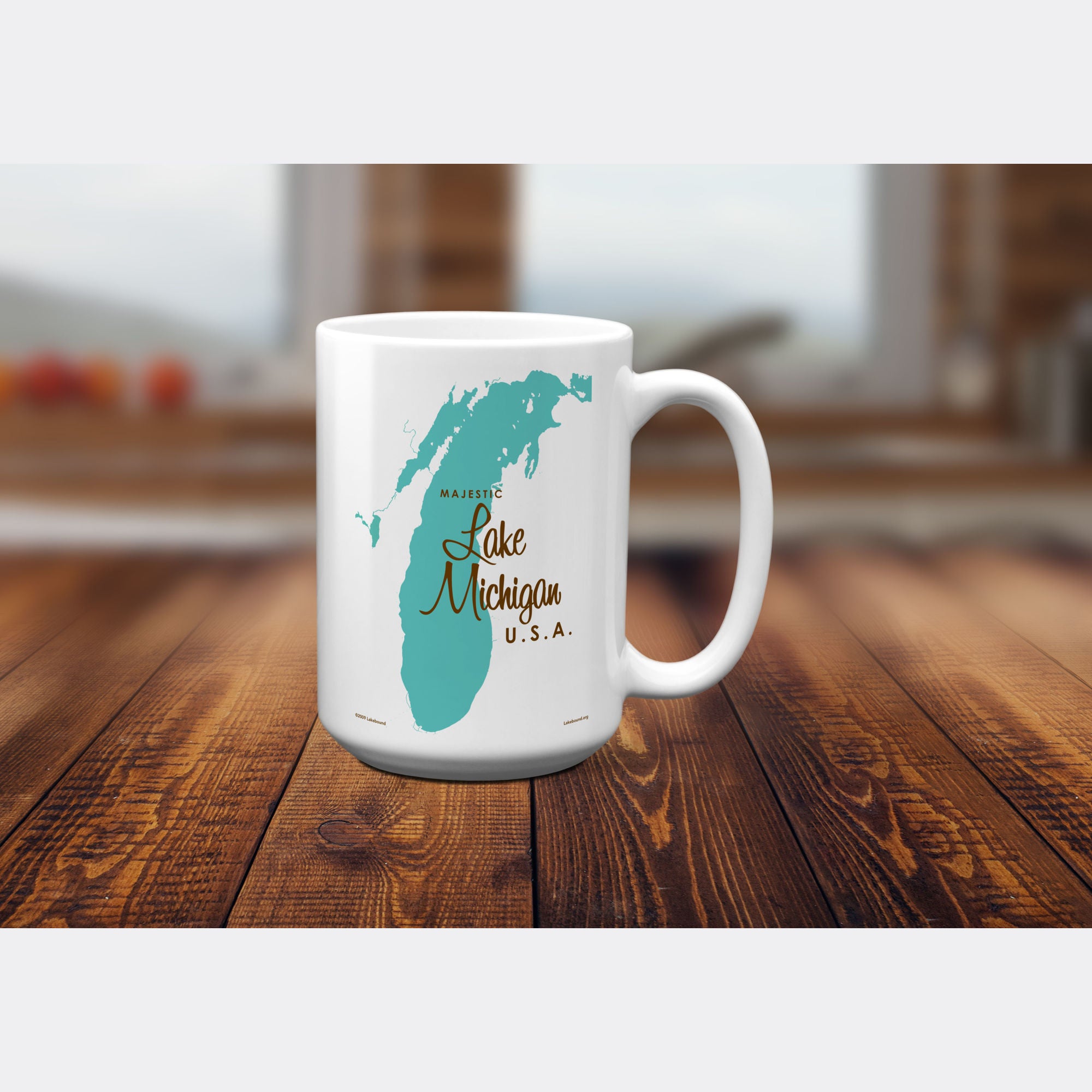 Lake Michigan Michigan, 15oz Mug