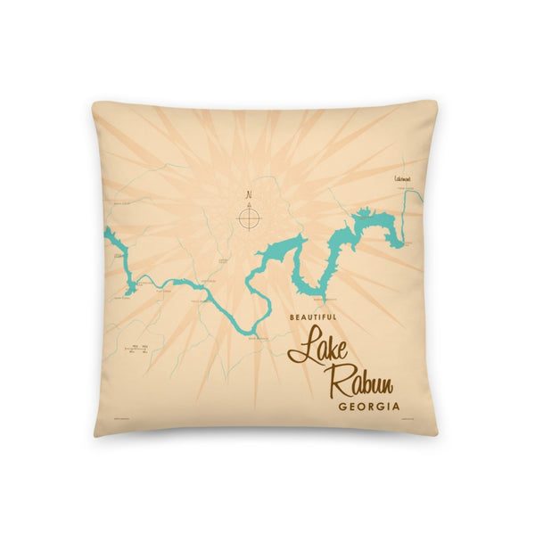 Lake Rabun Georgia Pillow