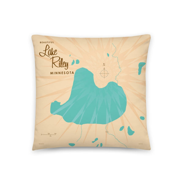 Lake Riley Minnesota Pillow
