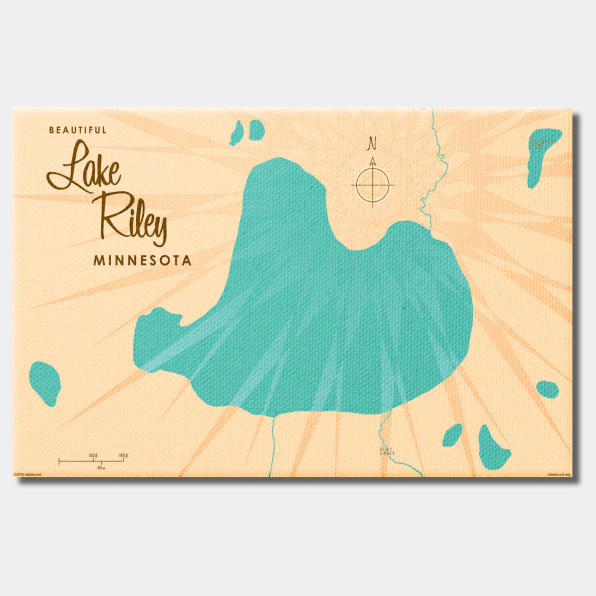 Lake Riley Minnesota, Canvas Print