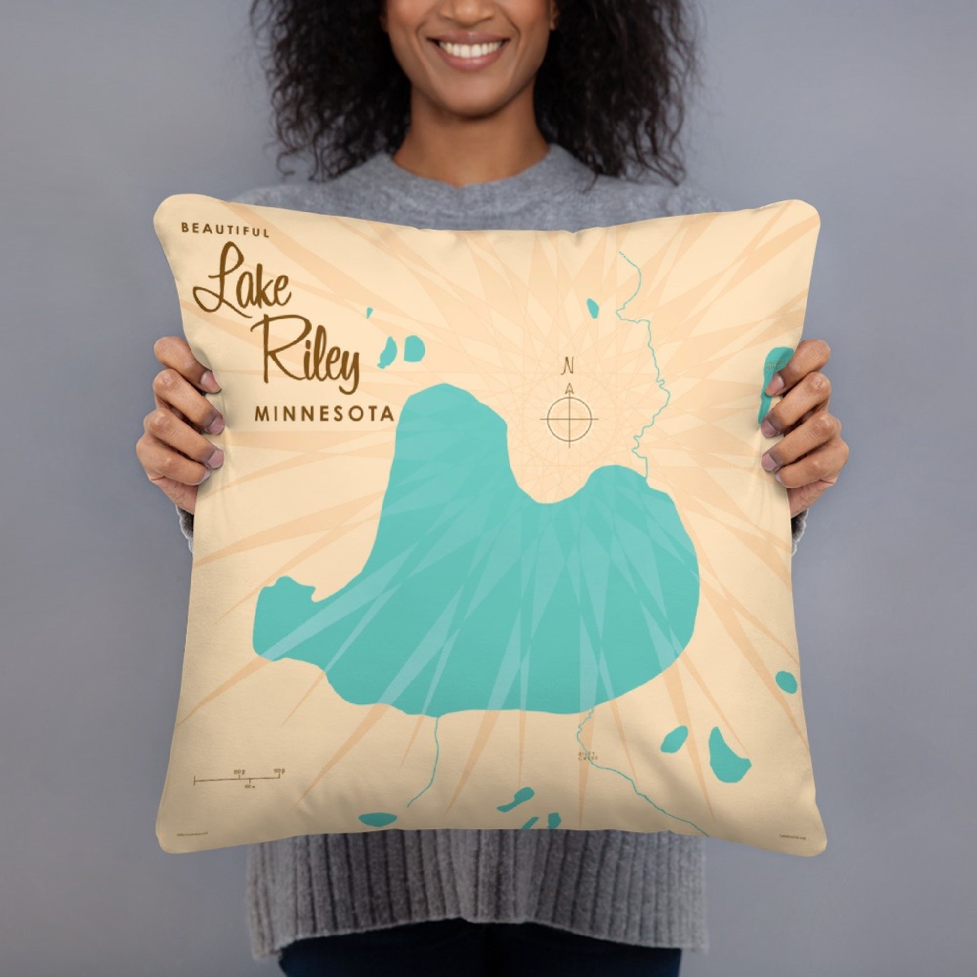 Lake Riley Minnesota Pillow