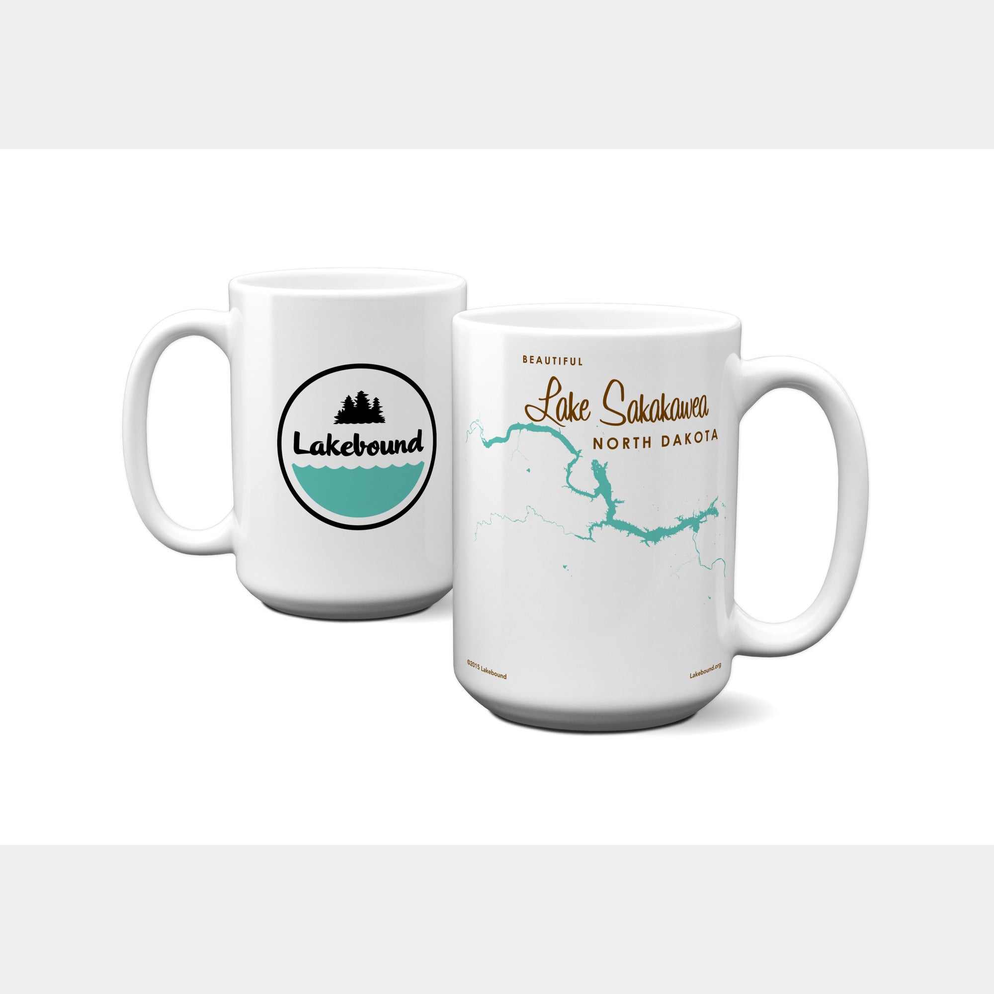 Lake Sakakawea North Dakota, 15oz Mug