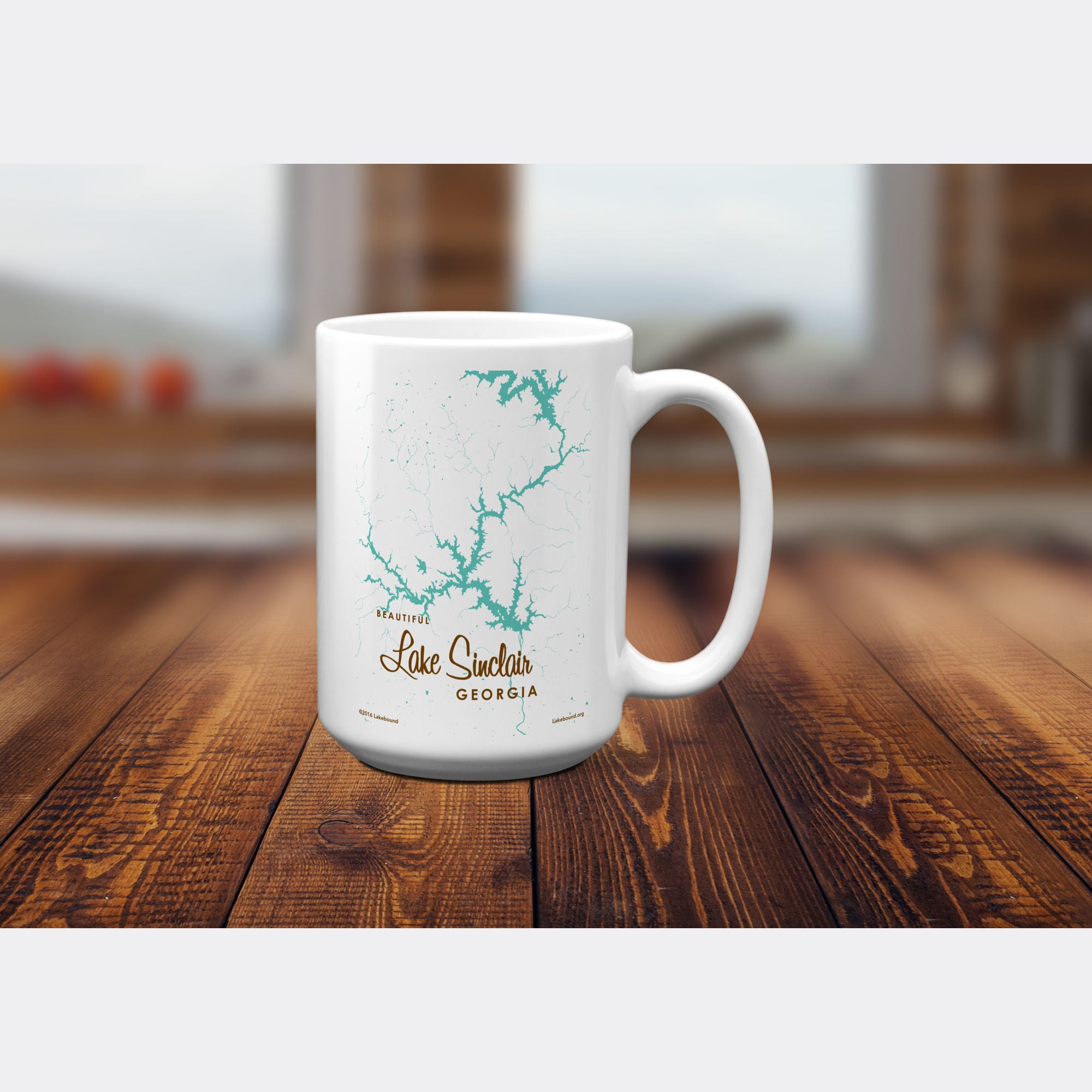 Lake Sinclair Georgia, 15oz Mug