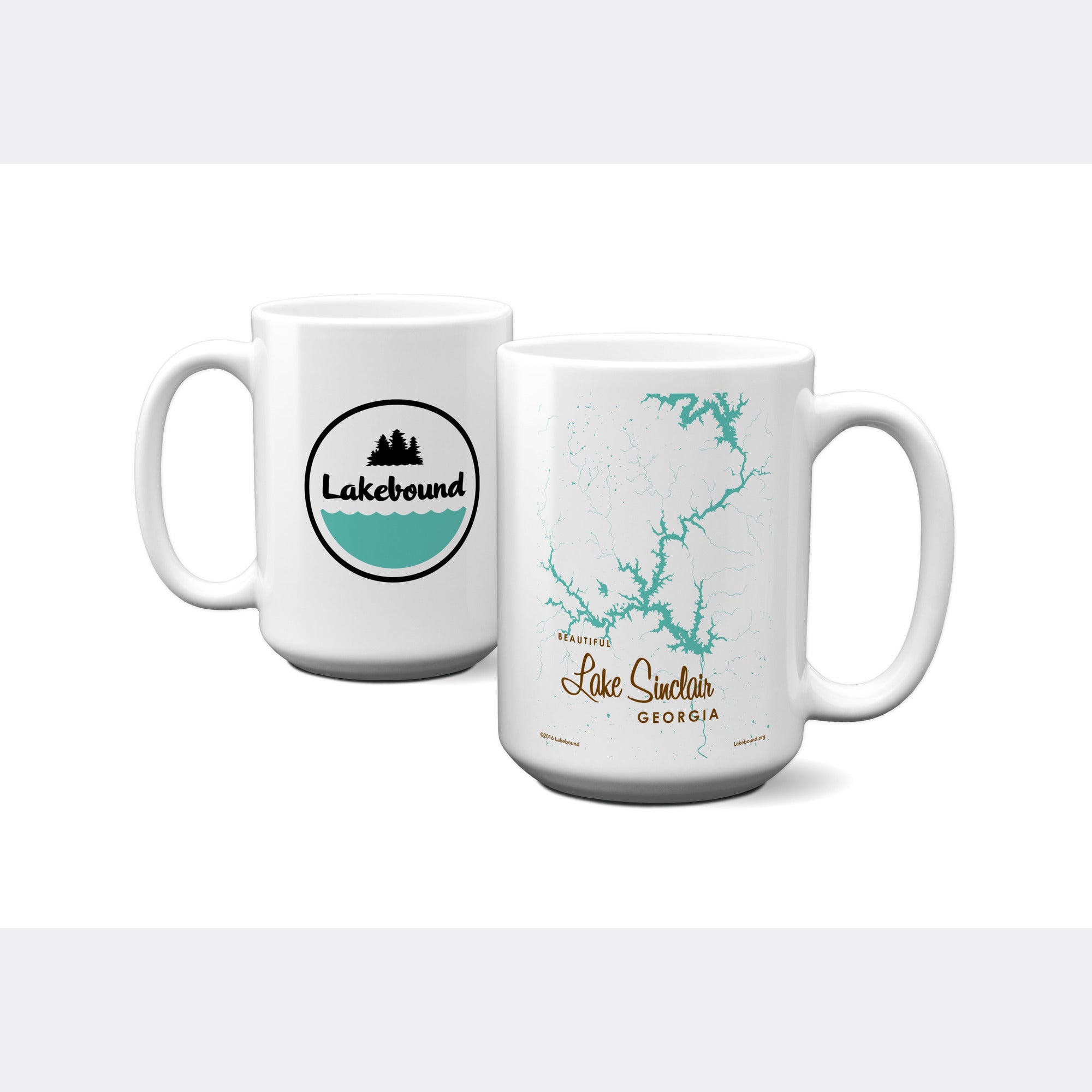 Lake Sinclair Georgia, 15oz Mug