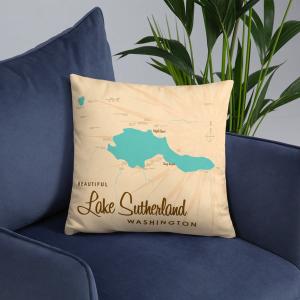 Lake Sutherland Washington Pillow
