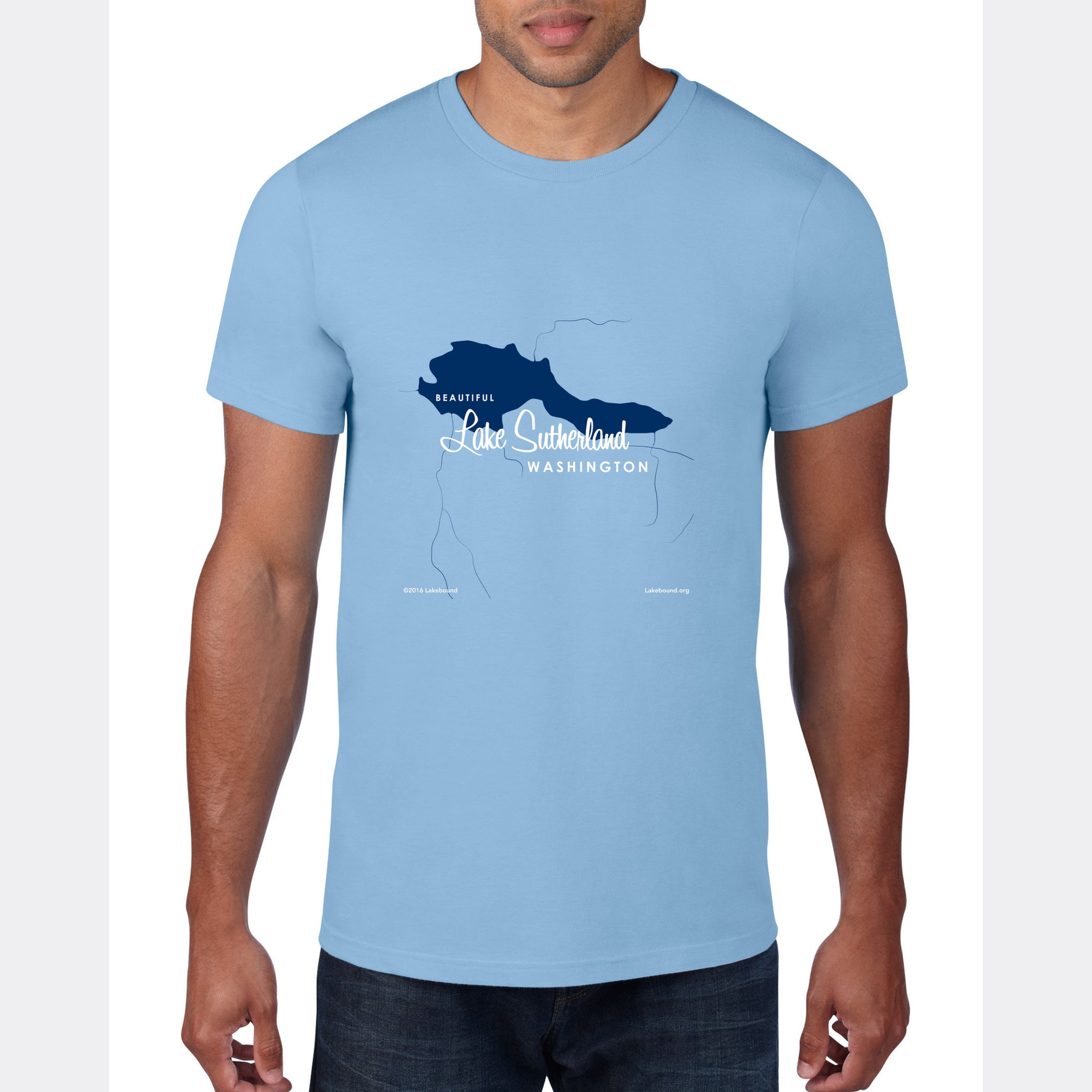 Lake Sutherland Washington, T-Shirt