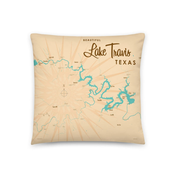 Lake Travis Texas Pillow
