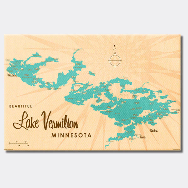 Lake Vermilion Minnesota, Canvas Print