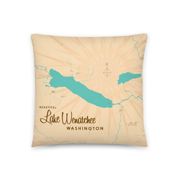 Lake Wenatchee Washington Pillow
