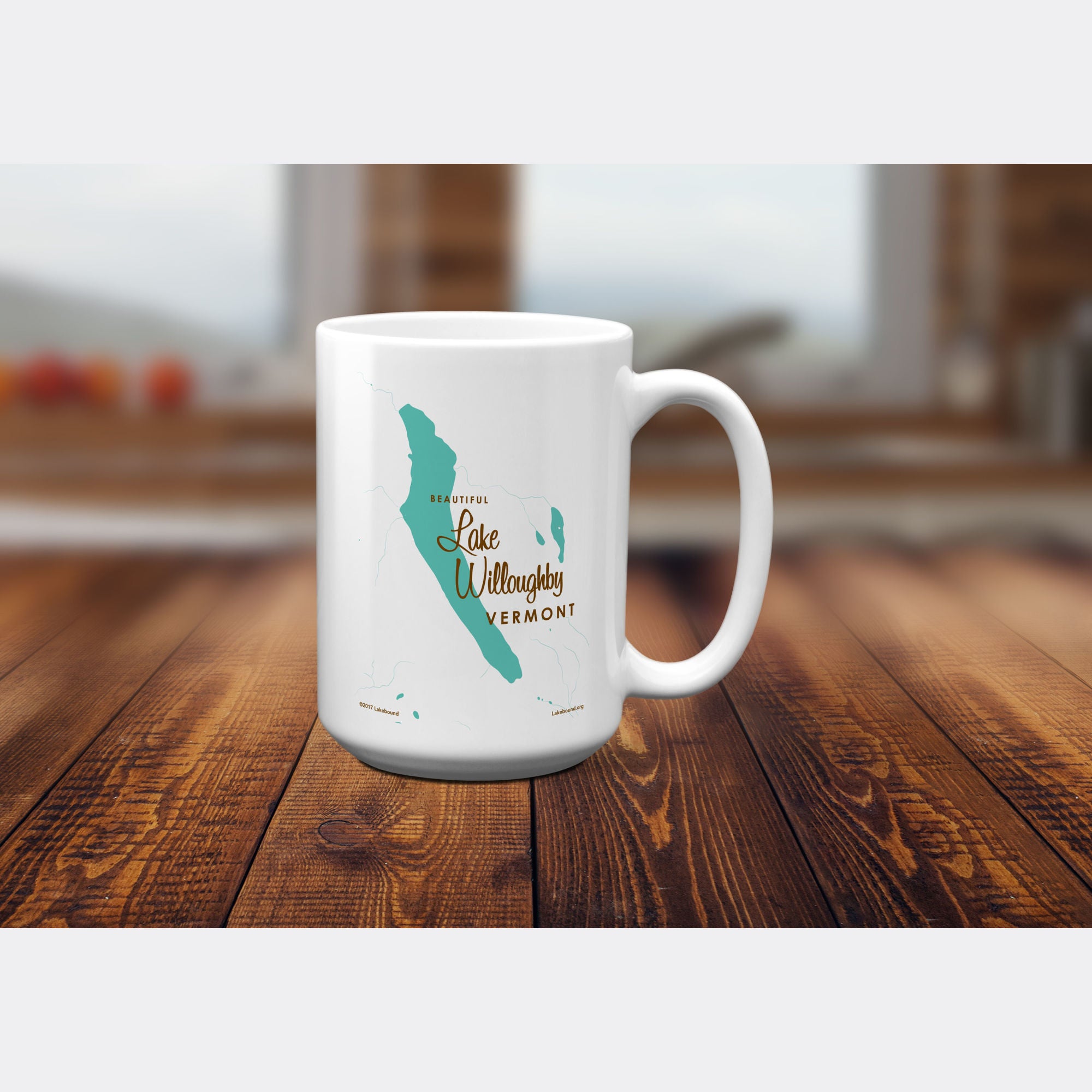 Lake Willoughby Vermont, 15oz Mug